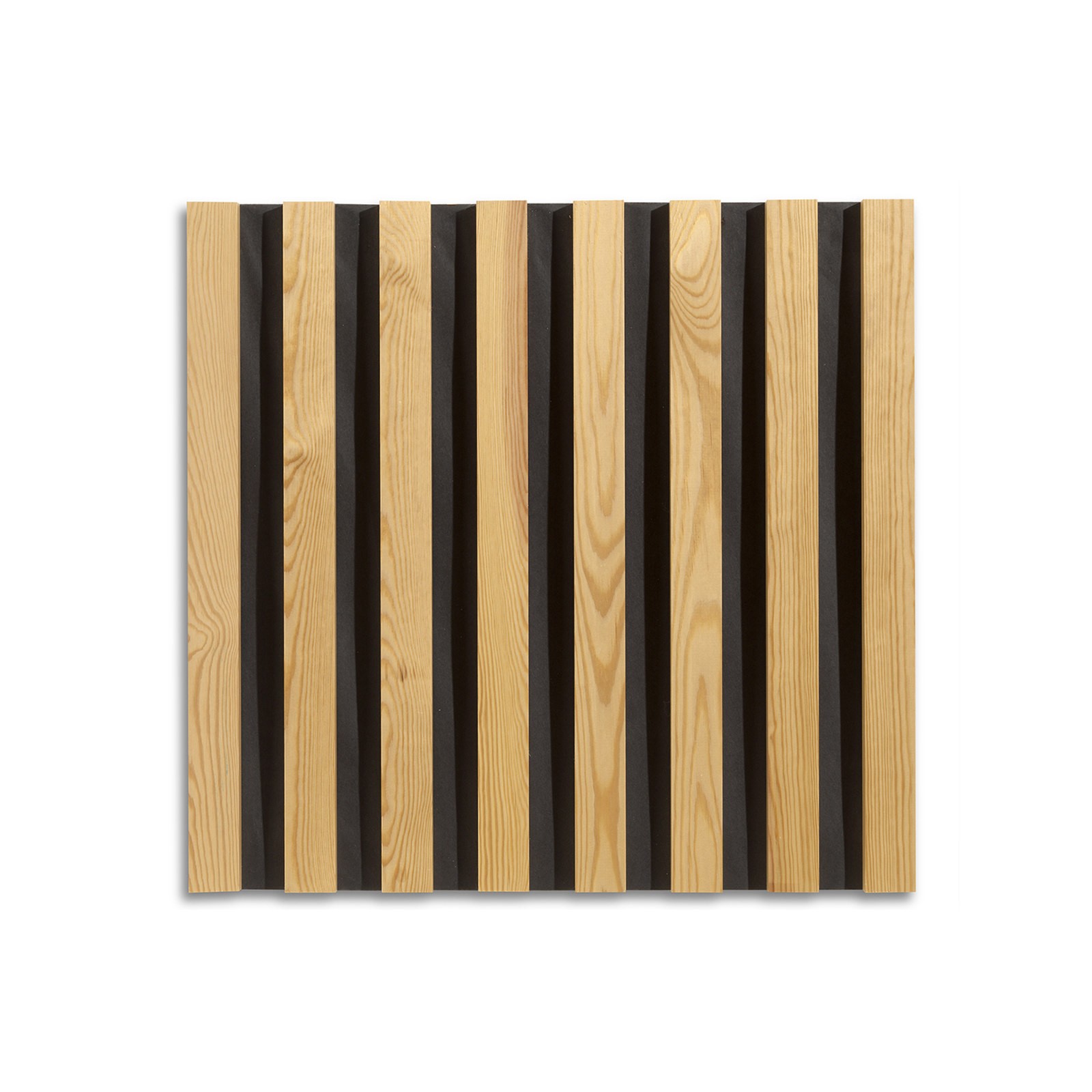 Los listones de madera lineares ignifugan para adornar los paneles acústicos  de madera fonoabsorbentes