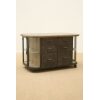 MOSTRADOR LINZ HIERRO GALVANIZADO, PINO ANTIGUO Y
