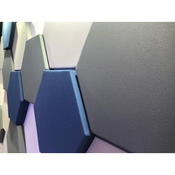 HEXAGONO ISINAC panel acustico fono absorbente