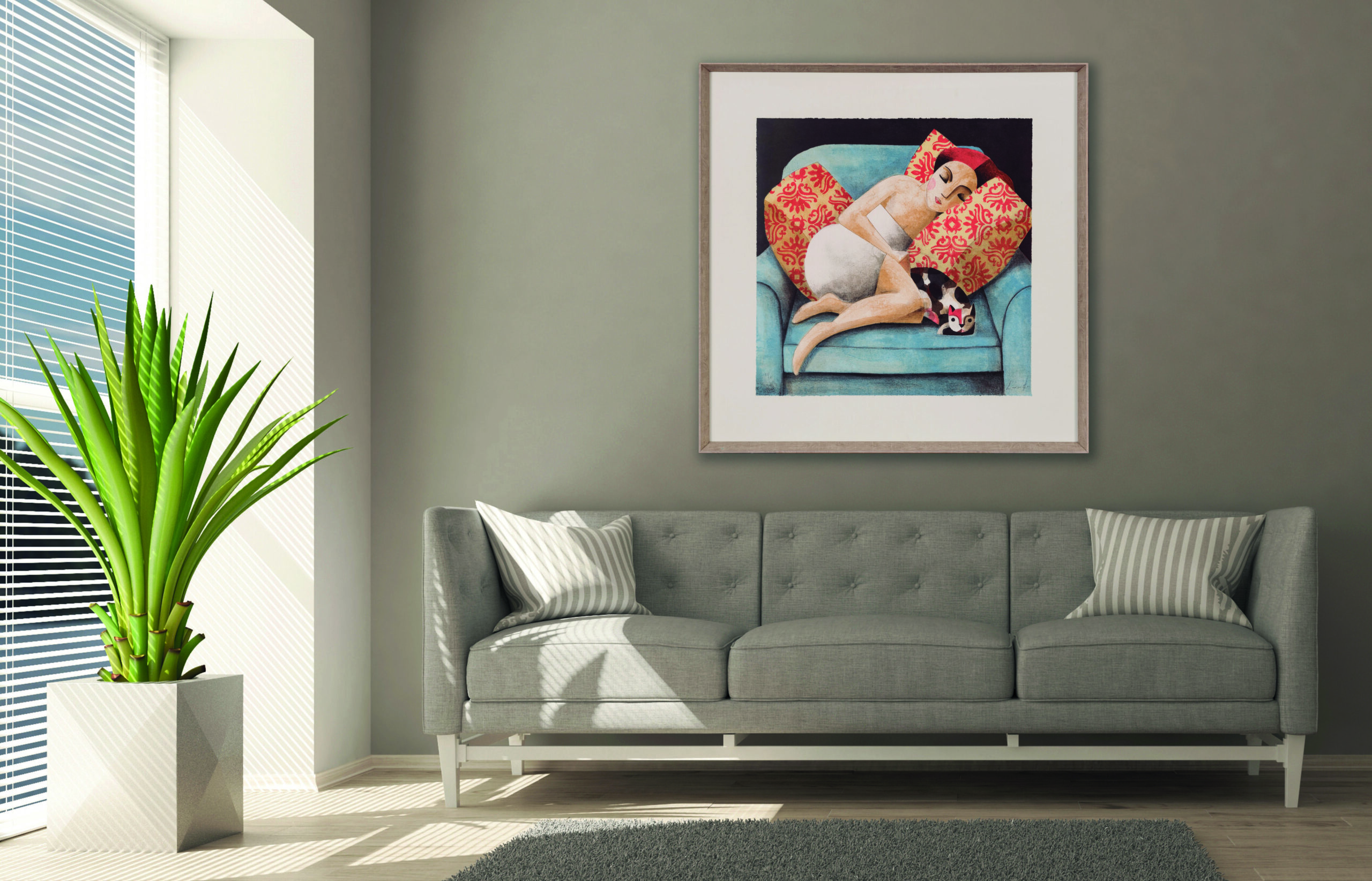 Blue sofa_ambiente