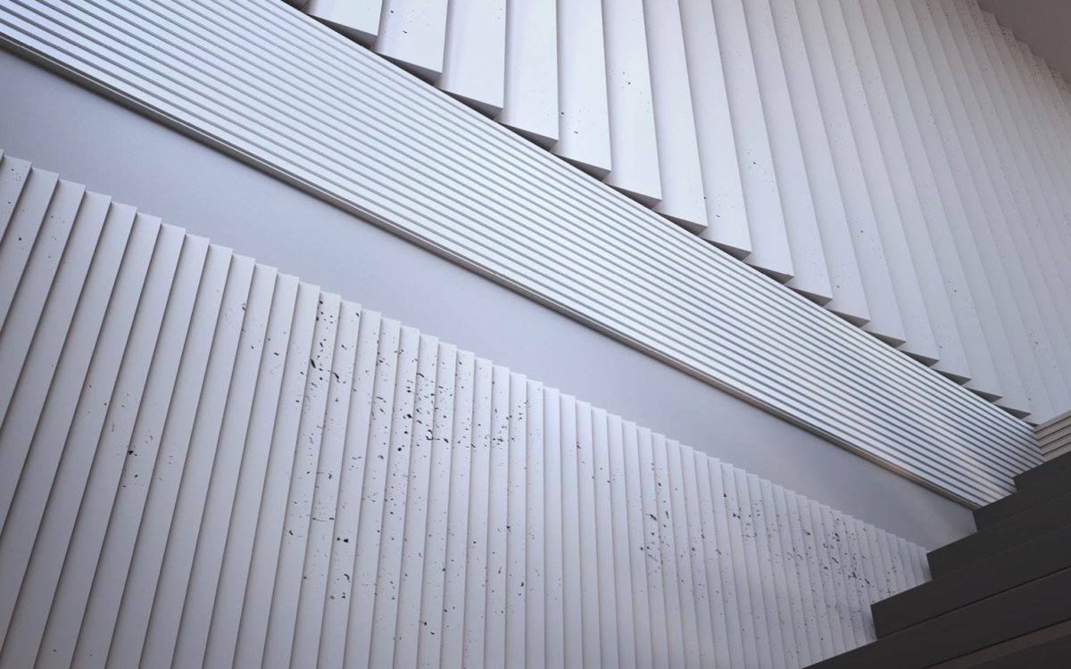 Panel de decoración imitación cemento