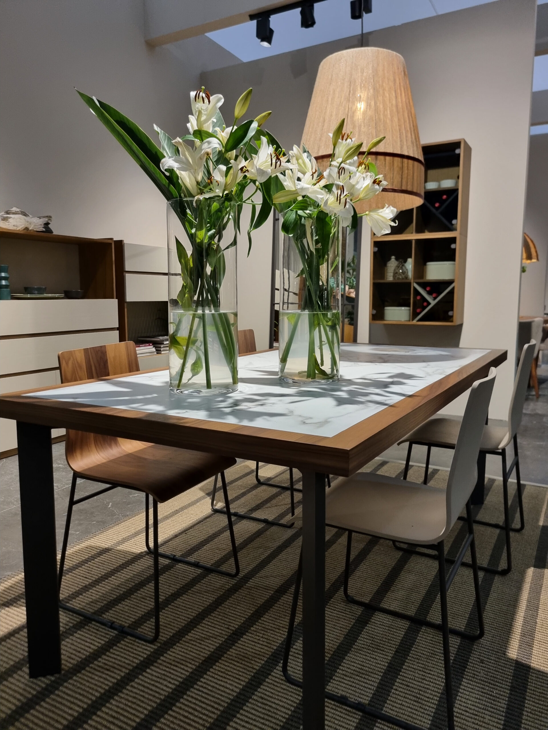 MESA COMEDOR RECT.MARM2