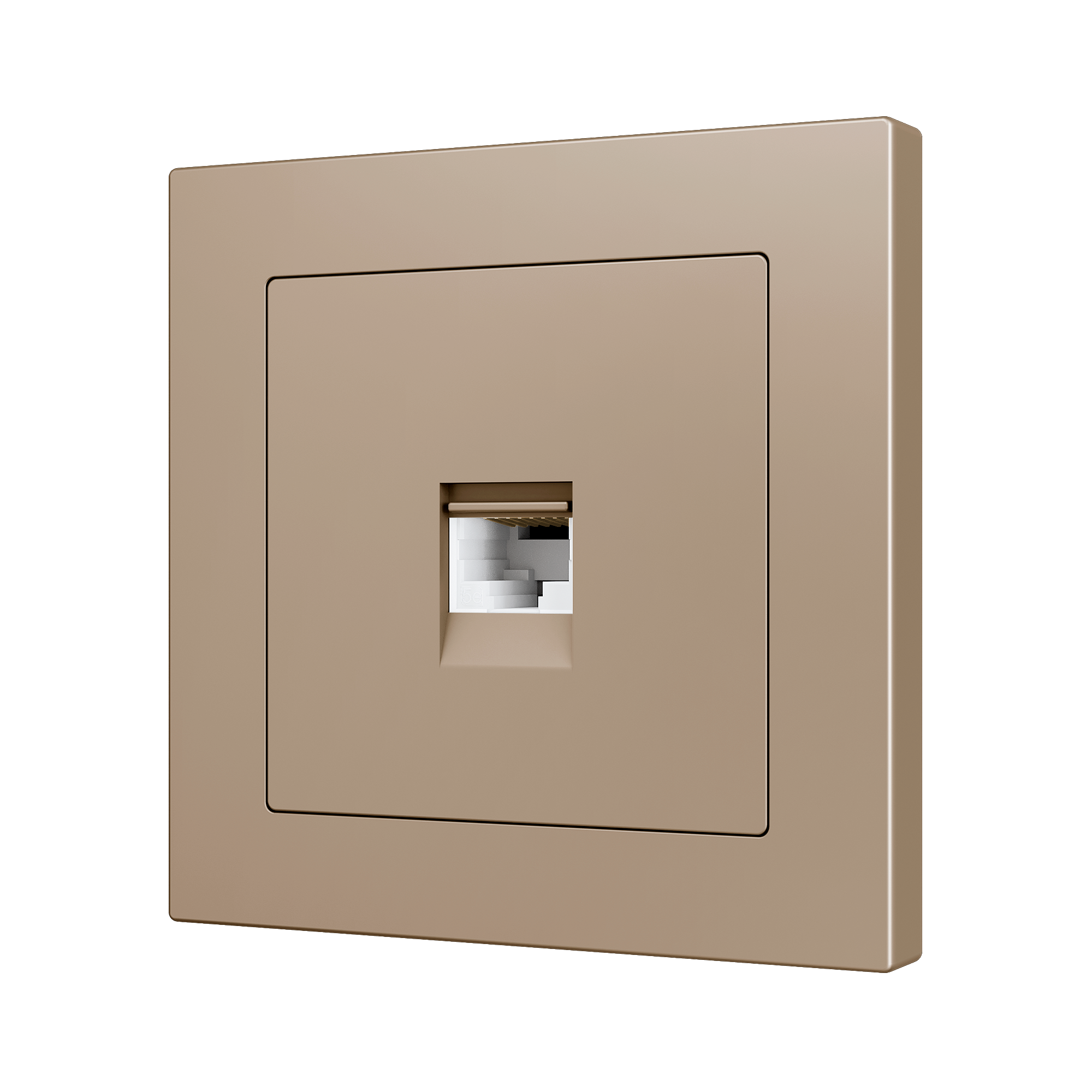 ZS55 – Conector RJ45 Simple Conector RJ45 simple (55 x 55 mm)