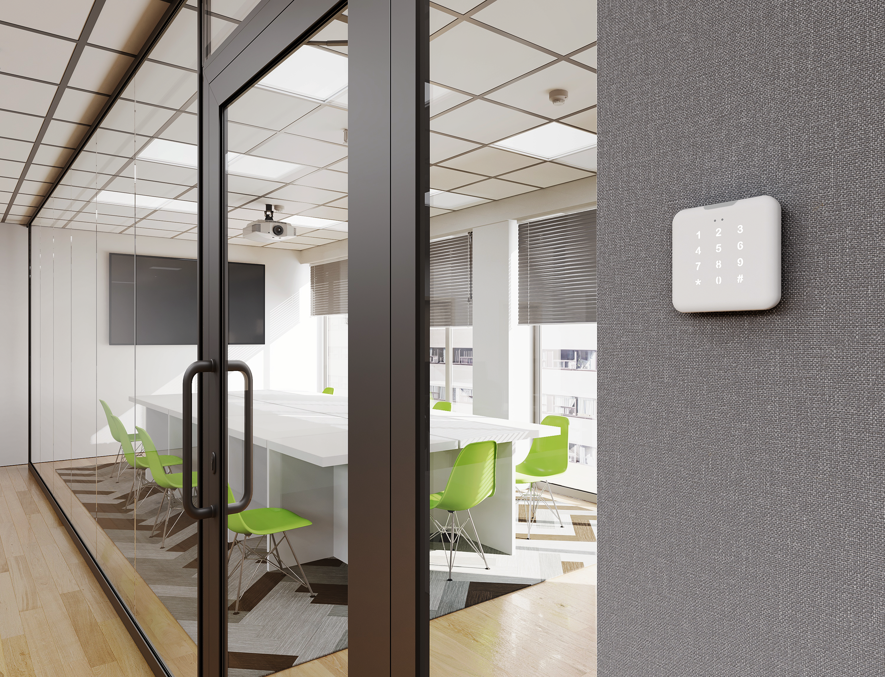 IWAC Out Keypad Control de accesos de instalación en pared para exteriores con teclado