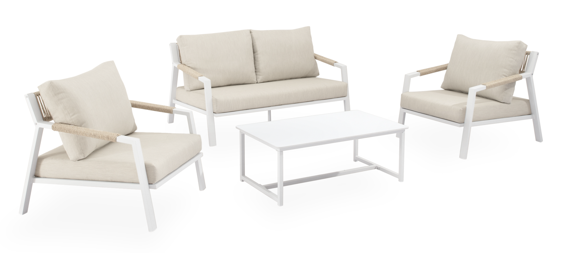 conjunto jardin muscat blanco