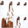 perchas individuales de pared de madera Verona
