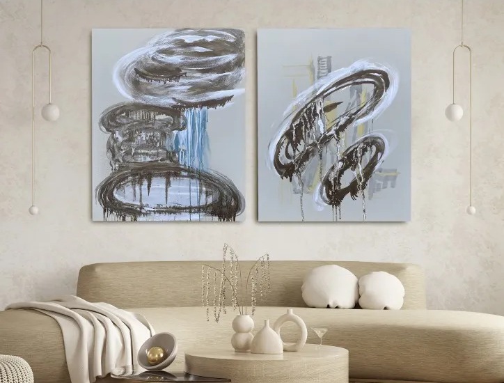 pintura-original-abstracto-circulos-aguados