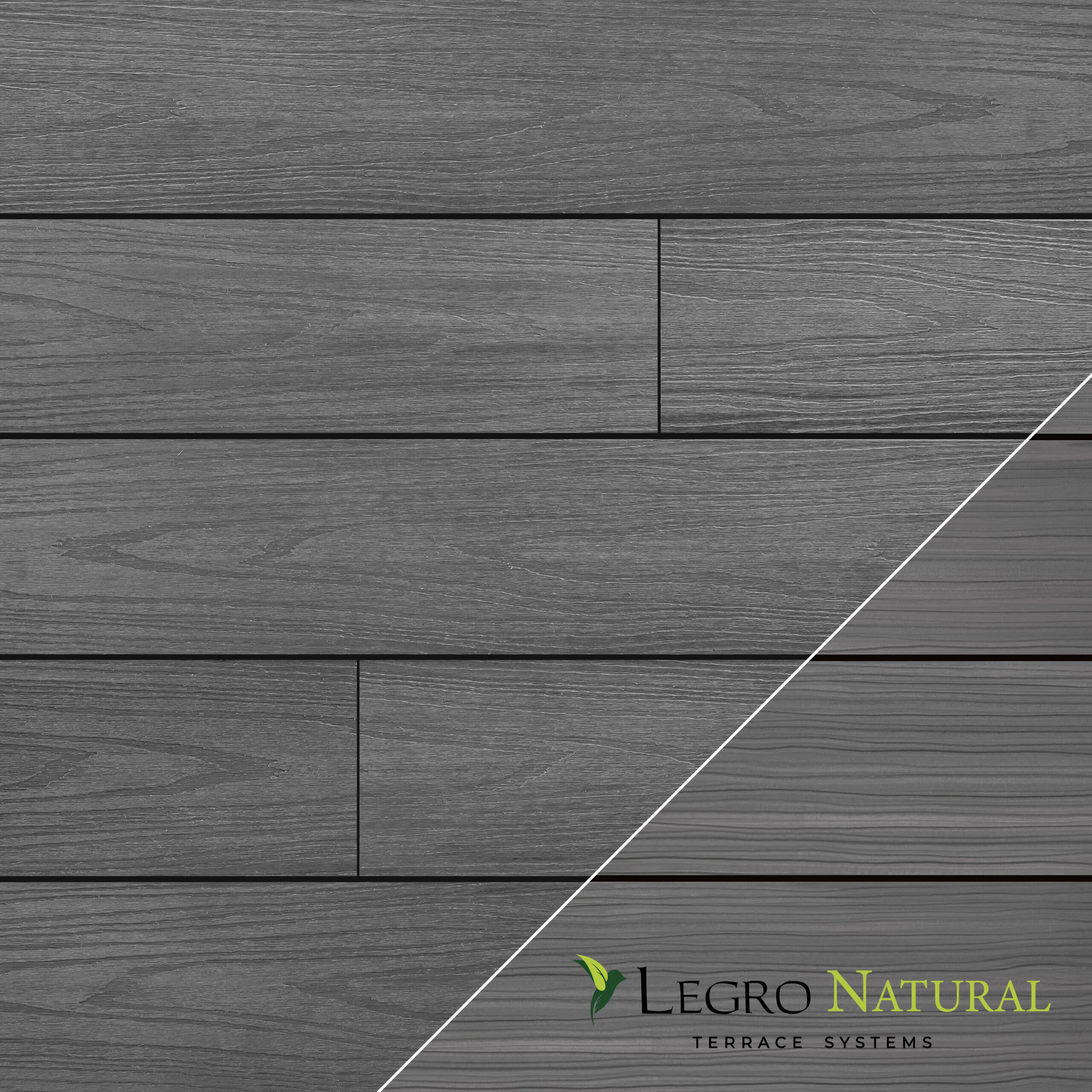 Tarima tecnológica LEGRO Natural – Basalt Tarima tecnológica WPC LEGRO Natural Basalt para exteriores