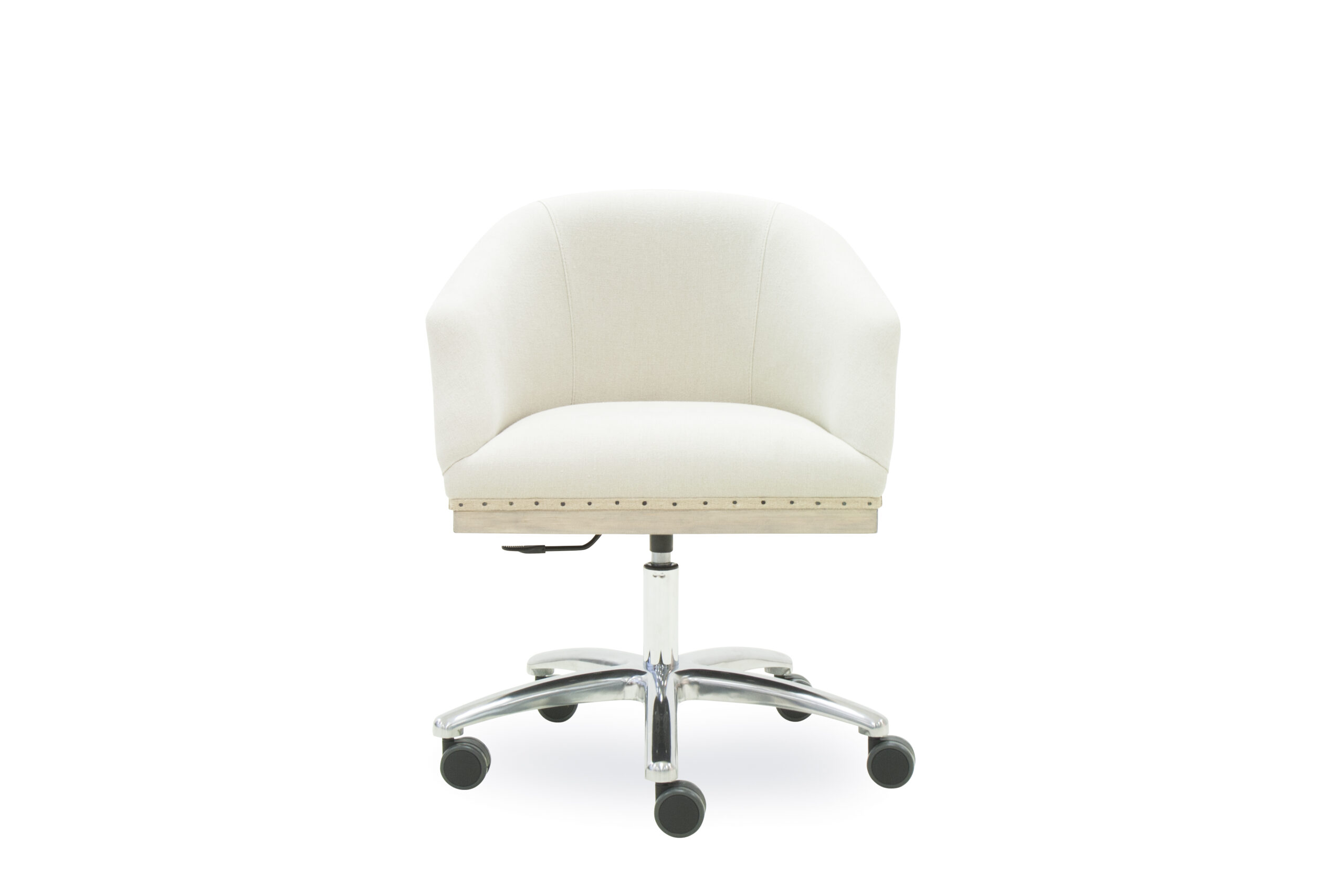 Girona Swivel - Silla de oficina giratoria Origins Collection Silla de oficina giratoria Girona Swivel de Crearte Collections, diseño transicional con asiento ergonómico tapizado, base de cinco radios y ruedas de alta movilidad.