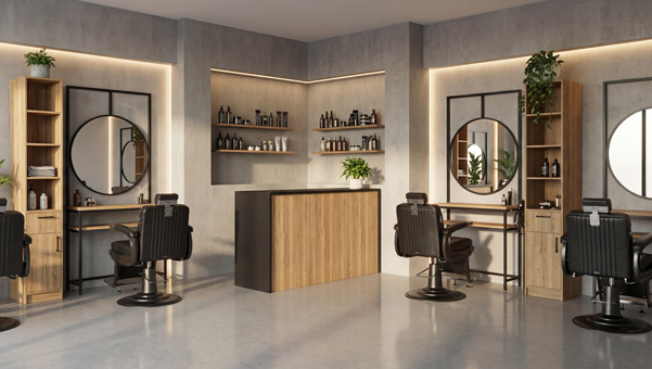 Mostrador foster_negro_peluqueria